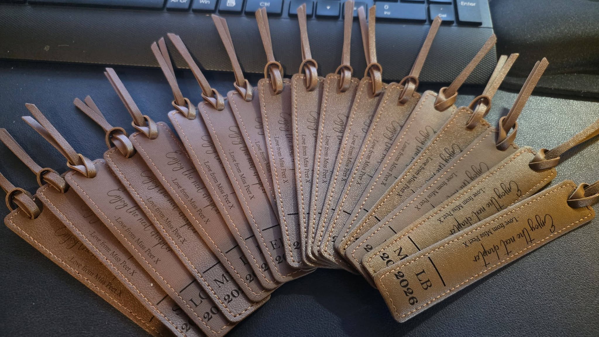 Leather Bookmark