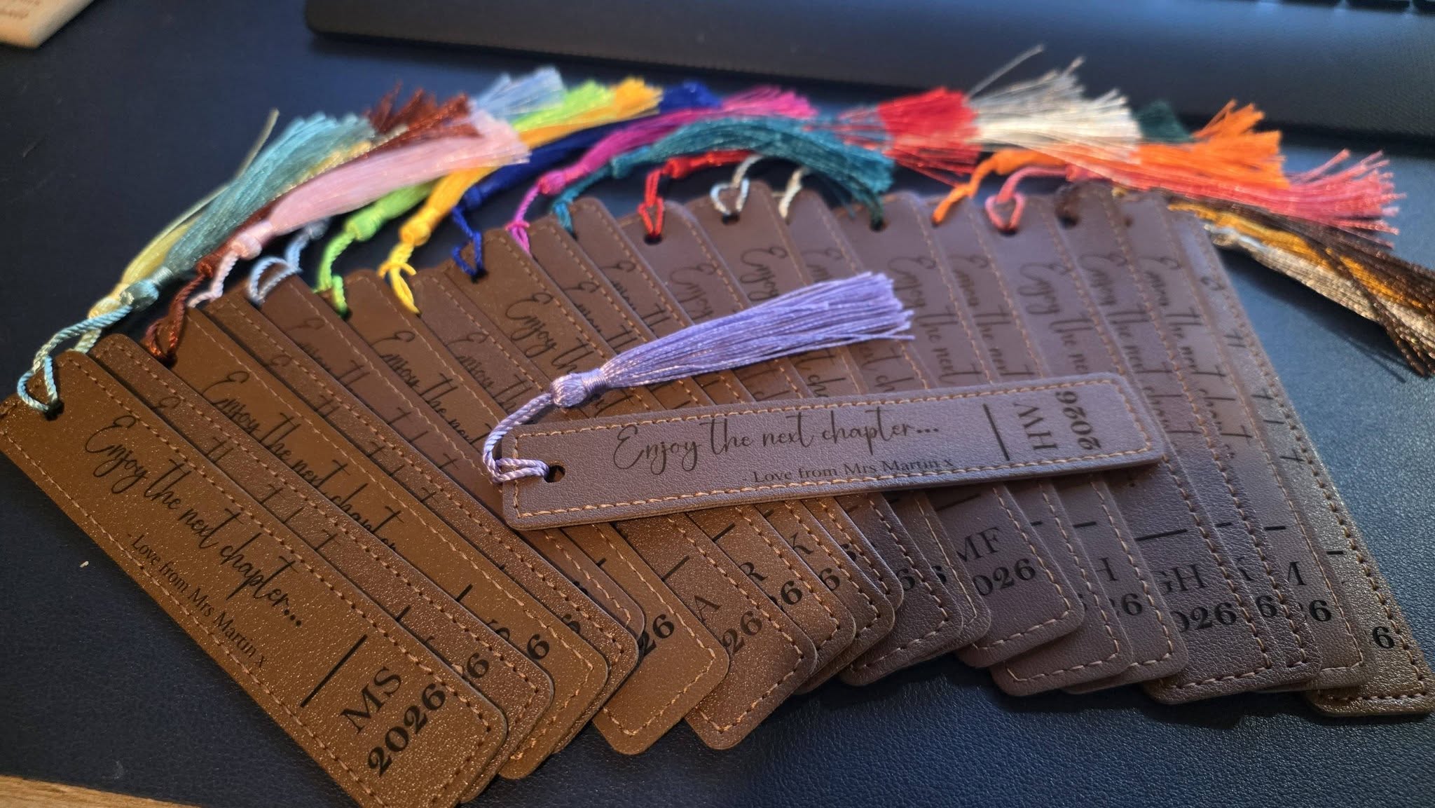 Leather Bookmark