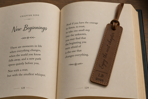 Leather Bookmark